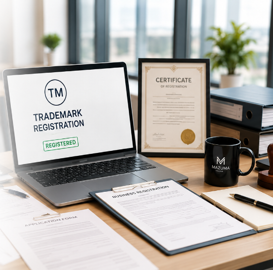 Trademark & Business Registrations Desk